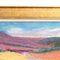 Anna Costa, Panorama Provençal, 1950s, Huile sur Panneau, Encadré 6