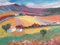 Anna Costa, Provencal Panorama, 1950s, Oil on Board, Framed 4