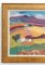 Anna Costa, Provencal Panorama, 1950s, Oil on Board, Framed 17