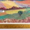 Anna Costa, Provencal Panorama, 1950s, Oil on Board, Framed 13