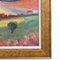 Anna Costa, Provencal Panorama, 1950s, Oil on Board, Framed 14