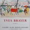 Vintage French Exhibition Poster by Yves Brayer for Galerie Alain Moyon-Avenard, 1975 8