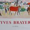 Vintage French Exhibition Poster by Yves Brayer for Galerie Alain Moyon-Avenard, 1975 9