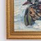 Anna Costa, Portrait of a Bird in Snow, 1960s, Oil on Board, Framed 11