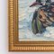 Anna Costa, Portrait of a Bird in Snow, 1960s, Oil on Board, Framed, Image 11