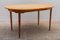 Mid-Century Modern Oval Satin Wood Dining Table, Belgium, 1950s 3