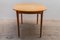 Mid-Century Modern Oval Satin Wood Dining Table, Belgium, 1950s 4