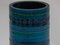 Blue Vase attributed to Aldo Londii for Bitossi Rimini, Italy, 1960s 3