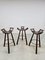 Vintage Brutalist Spanish Bar Stools, 1970s 4