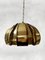 Vintage Danish Brass Pendant Lamp for Holm Sørensen & Co, 1960s, Image 1