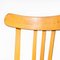 Bentwood Tri Back Dining Chairs in Honey from Baumann, 1950s, Set of 4 9