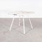 White Square Outdoor Table by Rene Malaval, 1950s, Image 1