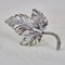 Leaf Salt Cellar in 800 Silver 2