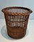 Rattan Paper Basket, 1950s, Image 1