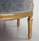 Vergoldetes schwedisches Sofa im Gustavianischen Stil, 1900er 8