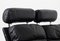 Modernes dänisches Mid-Century Sofa aus schwarzem Leder & Teak von Komfort, 1970er 8