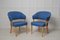 Modern Scandinavian Lata Greven Chairs attributed to Carl Malmsten from O.H. Sjögren, Set of 2, Image 7