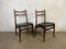 Chaises Modernes en Teck, Danemark, 1960s, Set de 2 1