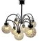 Vintage Ball Pendant Stem Lamp with 8 Globular Lights from Massive, Belgium, 1960s 6