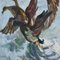 Ducks, Oil on Canvas, 1940s 9