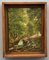 Walk of the Artists, Sous-Bois de Spa, 20th Century, Oil on Panel, Framed 1