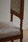 English Baroque Style Chair with Twisted Legs in Oak, 1920s 13