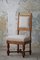 English Baroque Style Chair with Twisted Legs in Oak, 1920s, Image 4