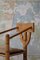 Silla Monk sueca de roble tallado, años 30, Imagen 6