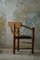 Swedish Monk Chair in Carved Oak, 1930s 9