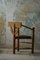 Swedish Monk Chair in Carved Oak, 1930s, Image 9