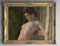Akt im Maleratelier, Öl auf Leinwand, 1910er 1