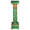 Royal Empire Marble Column with Malachite and Gilt Bronze 1