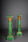 Royal Empire Marble Column with Malachite and Gilt Bronze 12