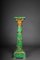 Royal Empire Marble Column with Malachite and Gilt Bronze 6