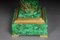 Royal Empire Marble Column with Malachite and Gilt Bronze 11