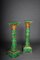 Royal Empire Marble Column with Malachite and Gilt Bronze 13