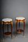 20th Century French Salon Side Table in Beech attributed F. Linke, Beech 11