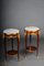 20th Century French Salon Side Table in Beech attributed F. Linke, Beech, Image 11