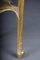 Louis XV Carved Gold Side Table with Marble Top 5