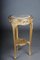 Louis XV Carved Gold Side Table with Marble Top 7