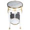 20th Century French Salon Side Table in White attributed toF. Linke, Image 2