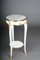 20th Century French Salon Side Table in White attributed toF. Linke 6