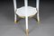 20th Century French Salon Side Table in White attributed toF. Linke 9
