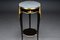 20th Century French Salon Side Table in Black attributed toF. Linke 3