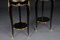 20th Century French Salon Side Table in Black attributed toF. Linke 12