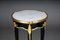 20th Century French Salon Side Table in Black attributed toF. Linke, Image 9