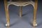 Carved Gold Side Table with Marble Top in White-Gold 6