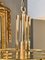 Italian Gold Plated and Murano Glass Chandelier attributed to Gaetano Sciolari, 1960s, Image 4
