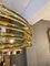 Lampadario in vetro di Murano placcato oro e oro attribuito a Gaetano Sciolari, Italia, anni '60, Immagine 14