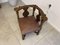 Wilhelminian Corner Carved Chair 12